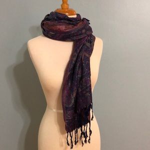 Cashmere scarf wrap